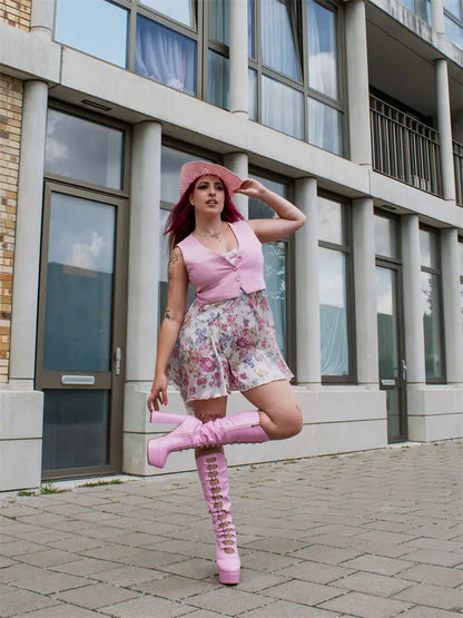 Stiefel Queen Petunia (2 farben)