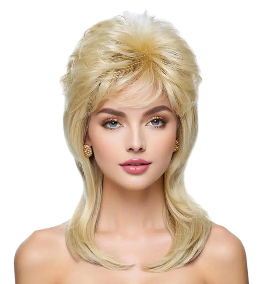 Perücke Queen Dolly (4 Farben)