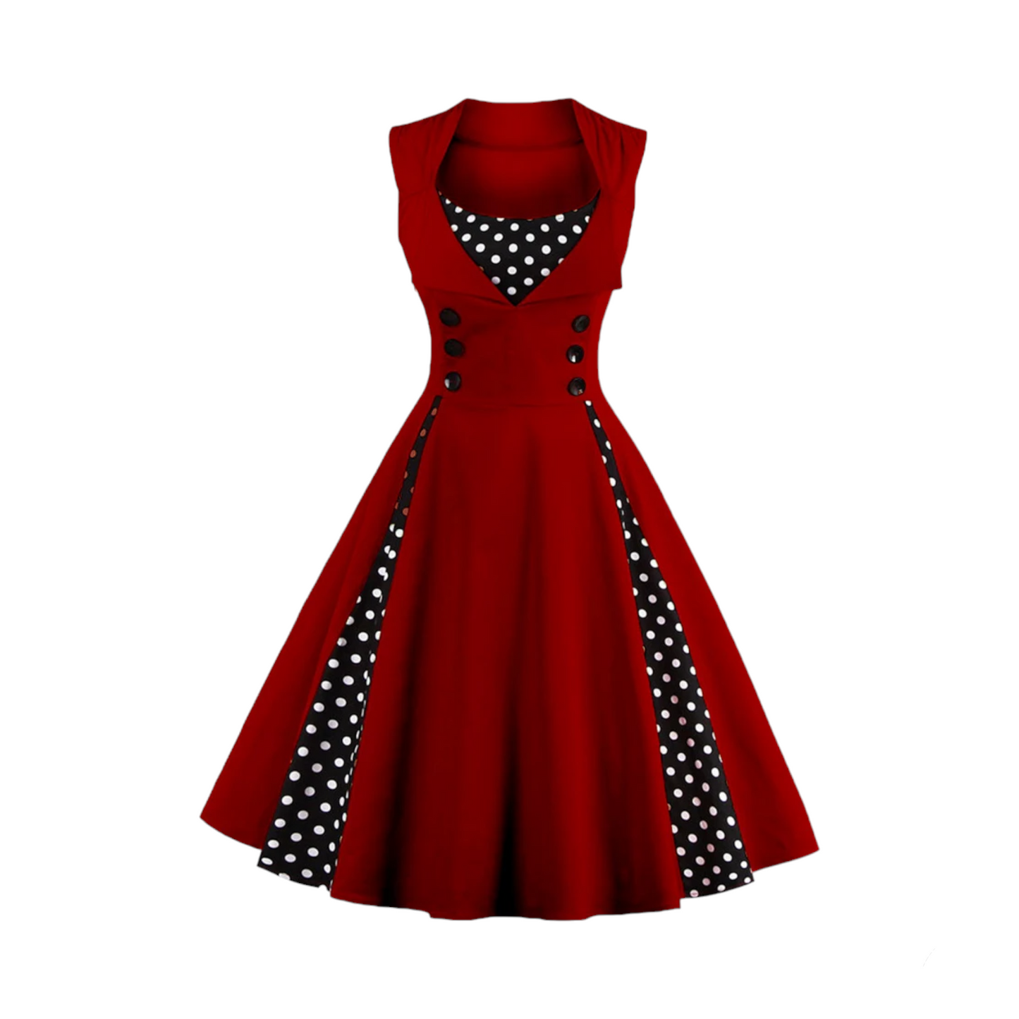 Vintage Kleid Queen Swing (5 Farben)