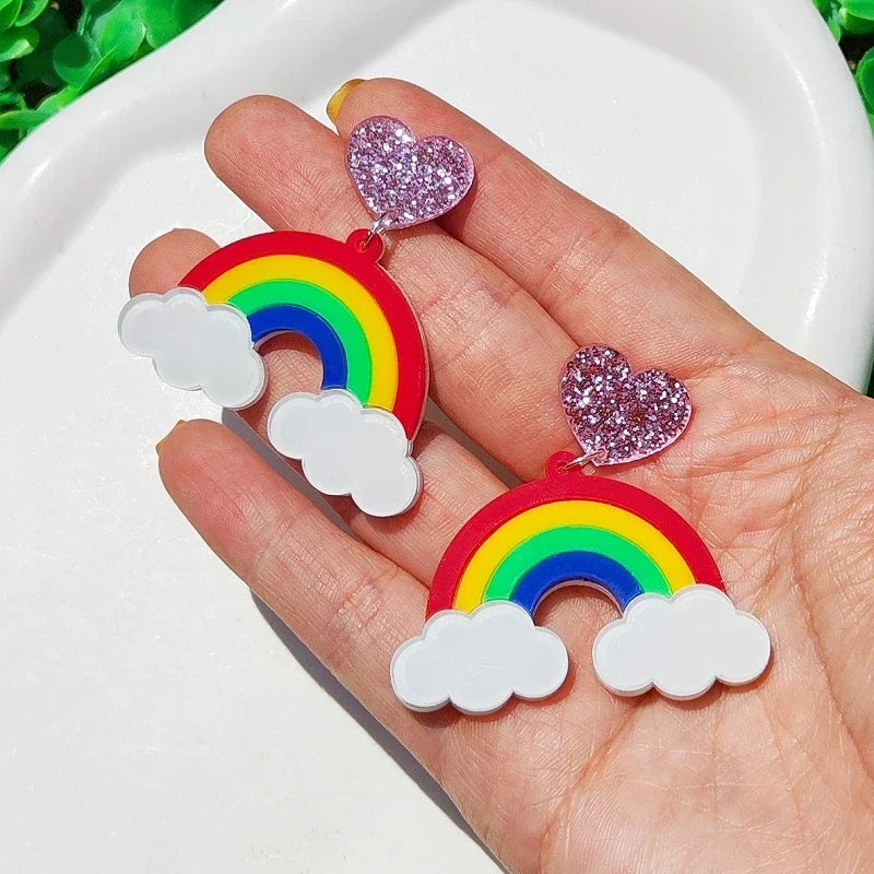 Ohrringe Queen Rainbow