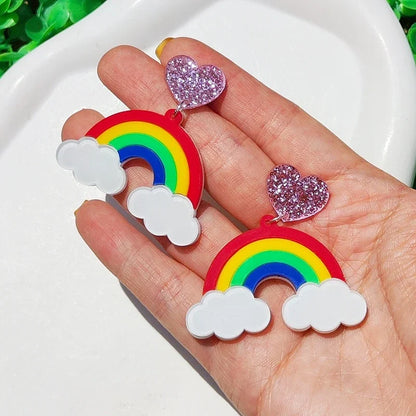 Ohrringe Queen Rainbow