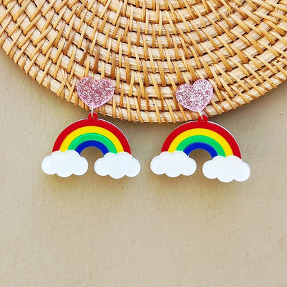Ohrringe Queen Rainbow