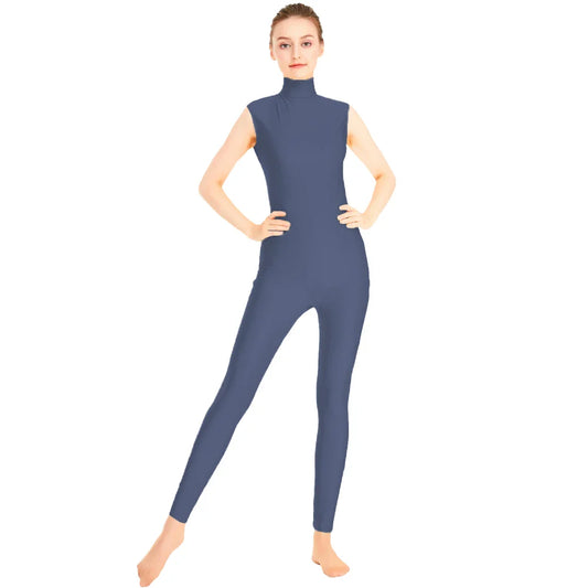 Ganzanzug Queen Satin (Deep gray)