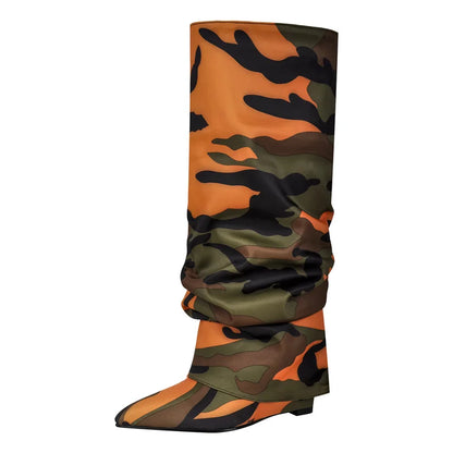 Stiefel Queen Flax (3 farben)