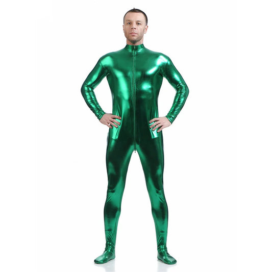 Zentai Anzug Queen Glitter (Green)