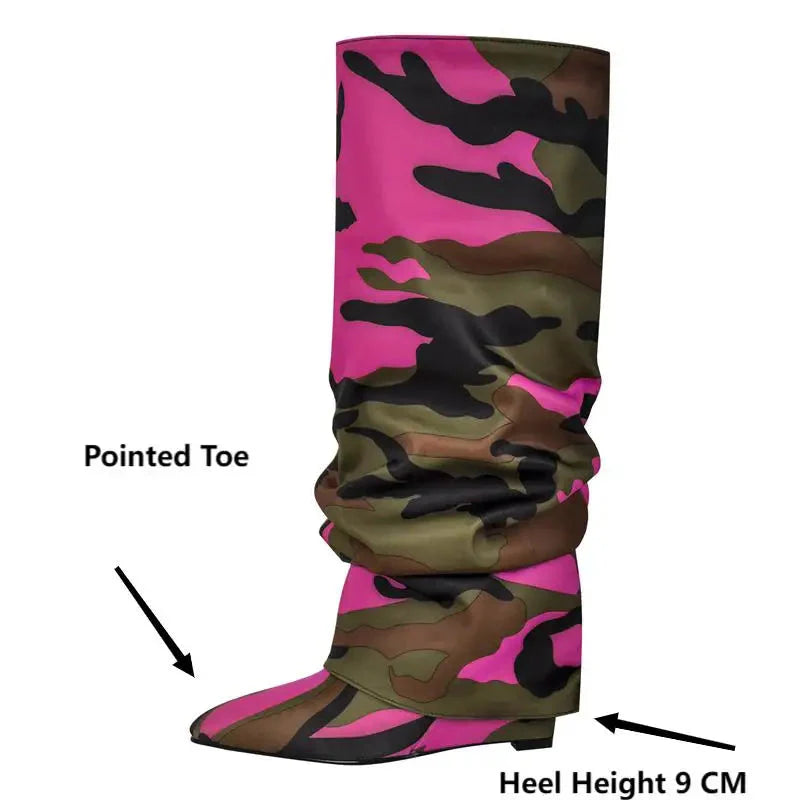 Stiefel Queen Flax (3 farben)