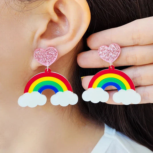 Ohrringe Queen Rainbow