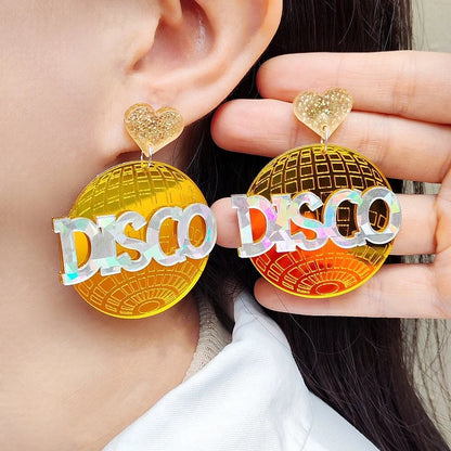 Ohrringe Queen Disco
