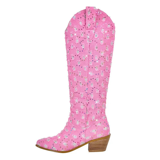 Stiefel Queen Periwinkle (4 farben)