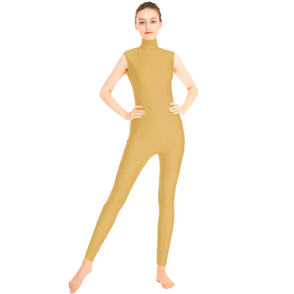 Ganzanzug Queen Satin (Nude)