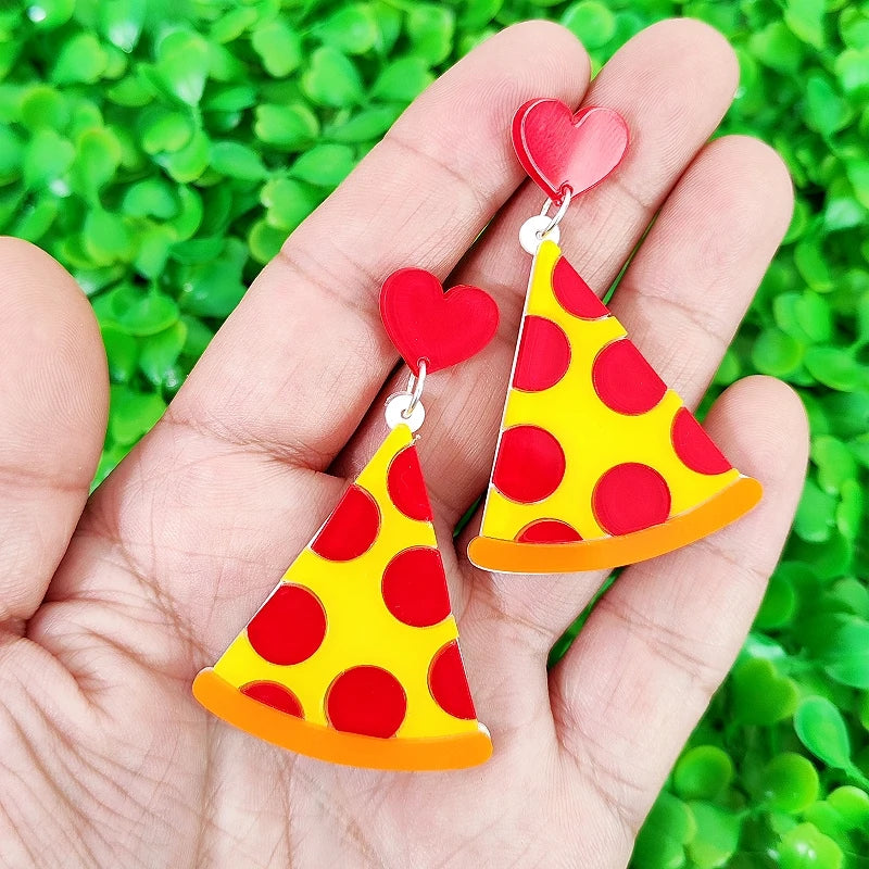 Ohrringe Queen Pizza