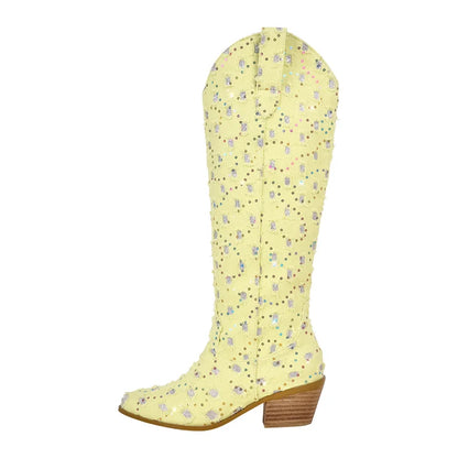 Stiefel Queen Periwinkle (4 farben)