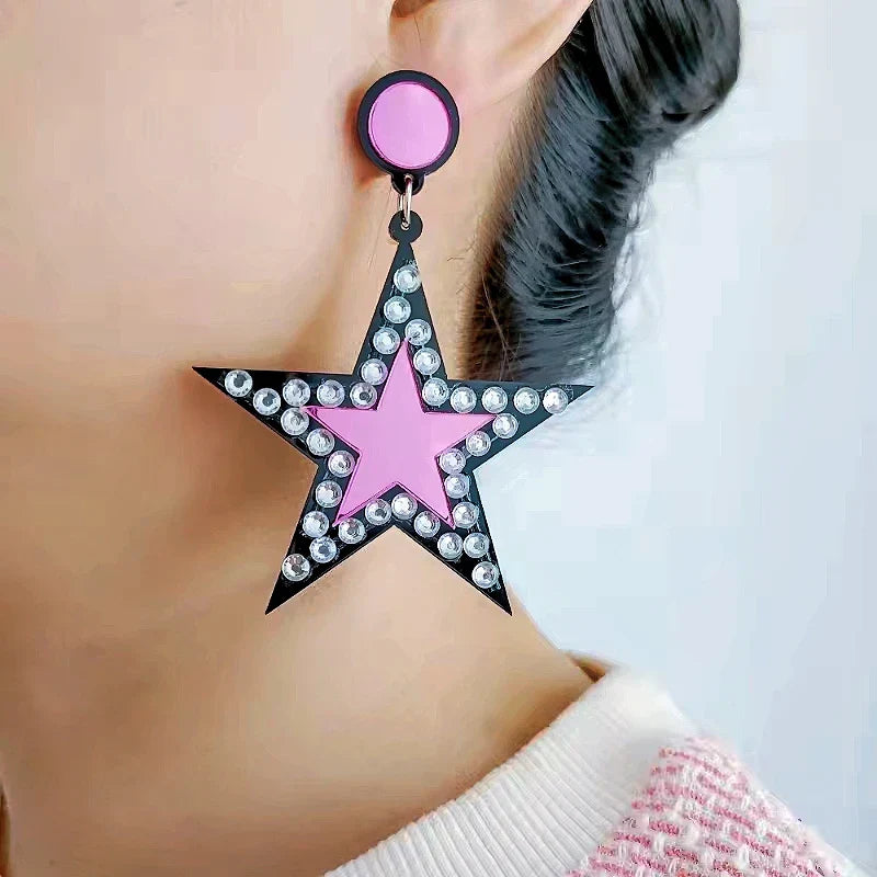 Ohrringe Queen Star