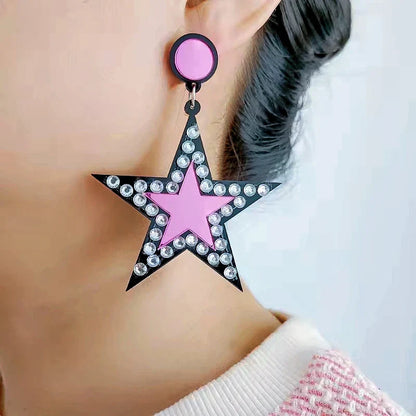 Ohrringe Queen Star