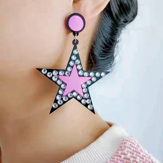 Ohrringe Queen Star
