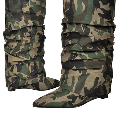 Stiefel Queen Flax (3 farben)