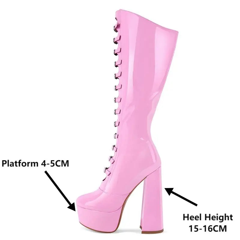 Stiefel Queen Petunia (2 farben)