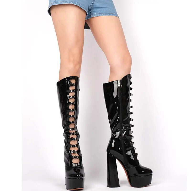 Stiefel Queen Petunia (2 farben)