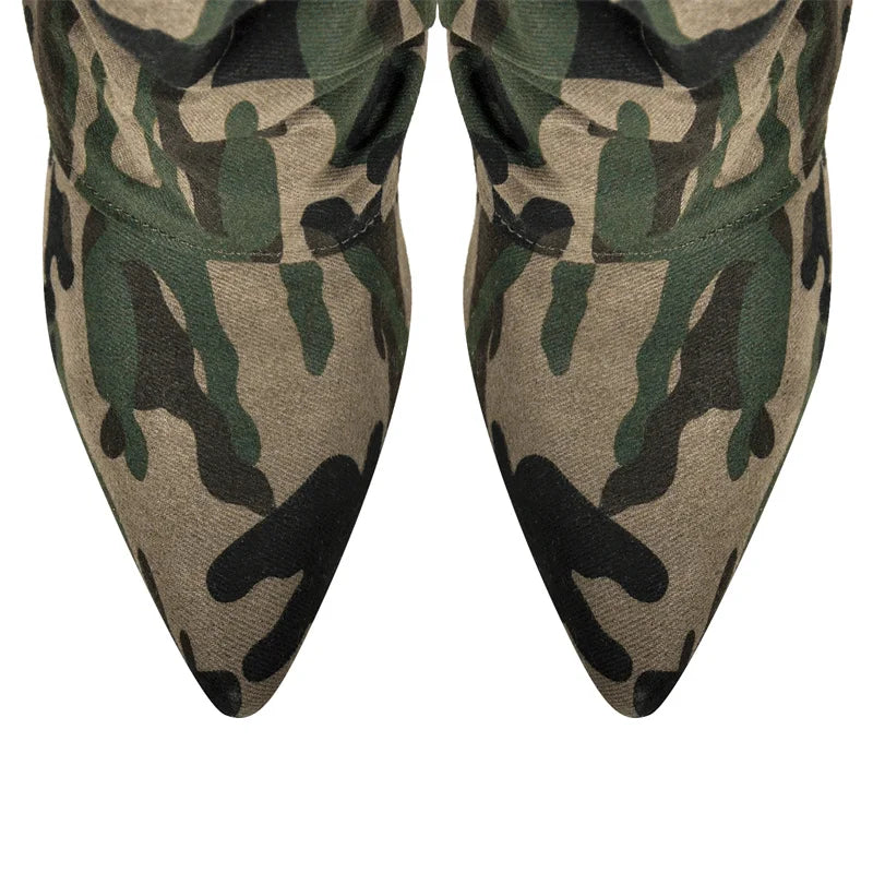 Stiefel Queen Flax (3 farben)