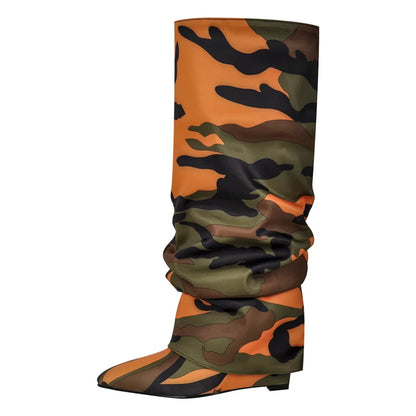 Stiefel Queen Flax (3 farben)