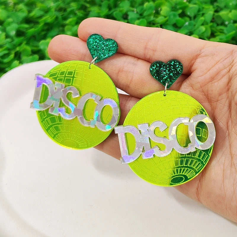 Ohrringe Queen Disco