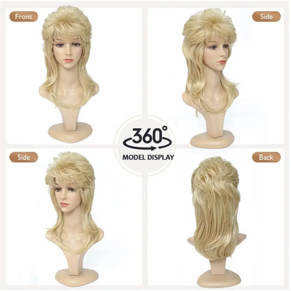 Perücke Queen Dolly (4 Farben)