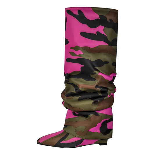 Stiefel Queen Flax (3 farben)
