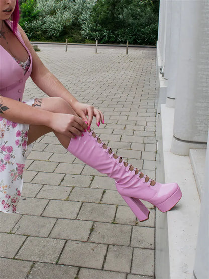 Stiefel Queen Petunia (2 farben)