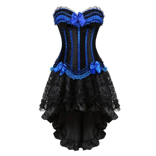 Korsettkleid Drag Pumba (Blau)