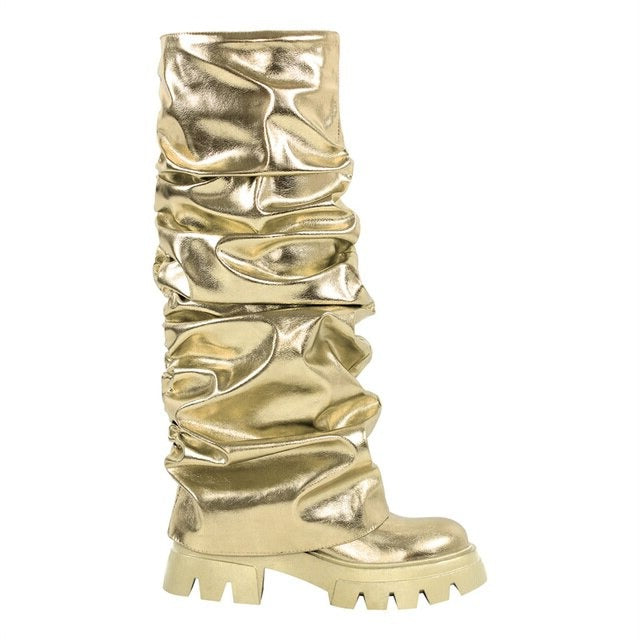 Stiefel Queen Monstra (Gold)