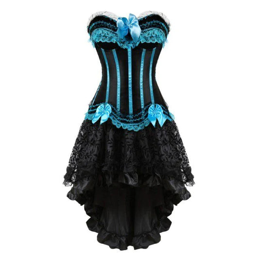 Korsettkleid Drag Pumba (Hellblau)