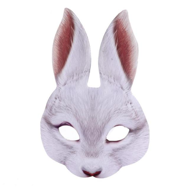 Maske Queen Rabbit (3 Farben)