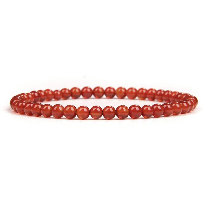 Armband Queen Achat (Rot)