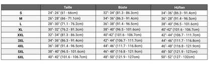 Korsett Drag Rubber (Schwarz)