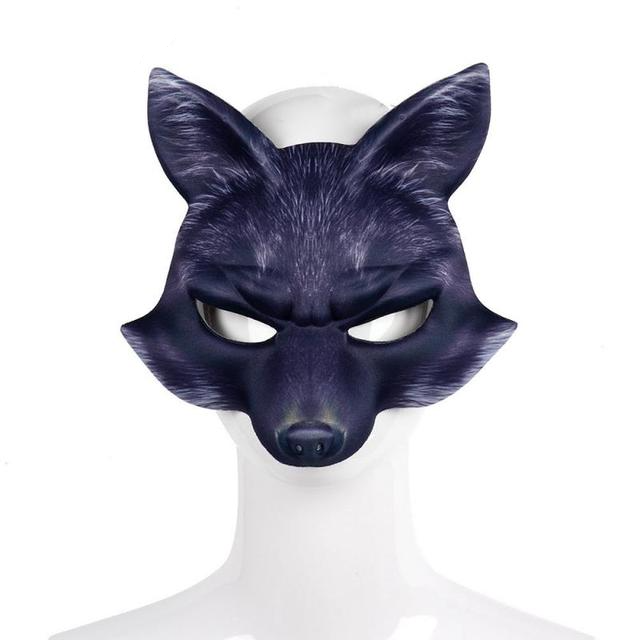 Maske Queen Wolf (3 Farben)