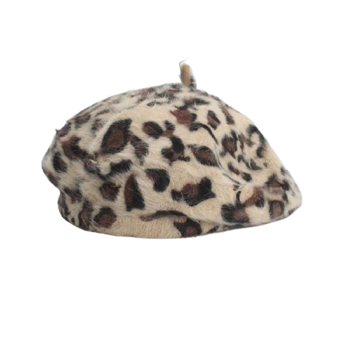 Baskenmütze Drag Leopard (5 Farben)
