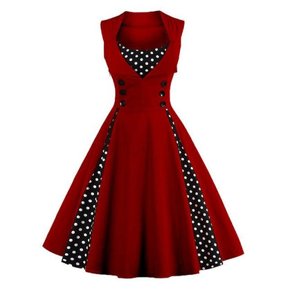 Vintage Kleid Queen Swing (5 Farben)