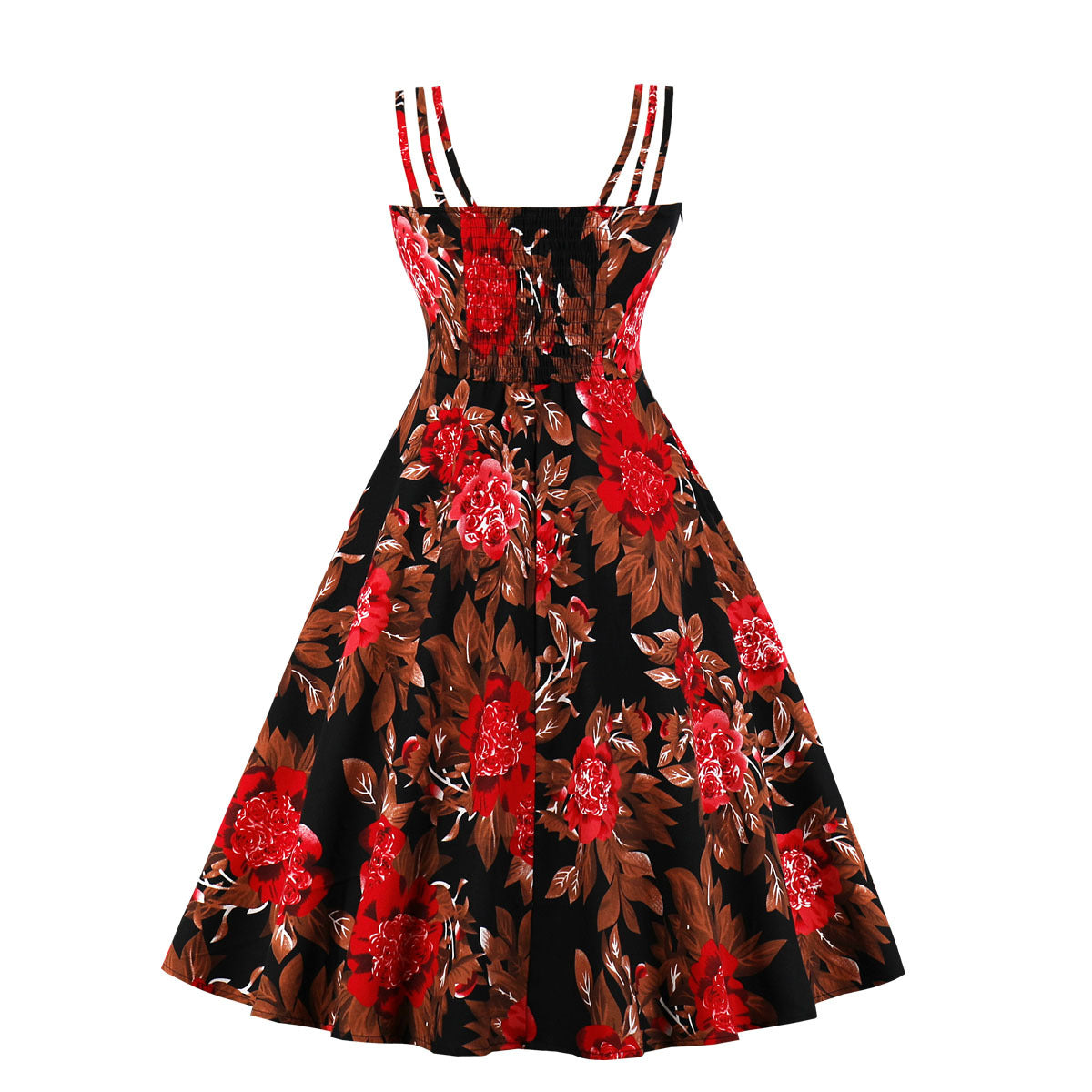 Vintage Kleid Drag Berry