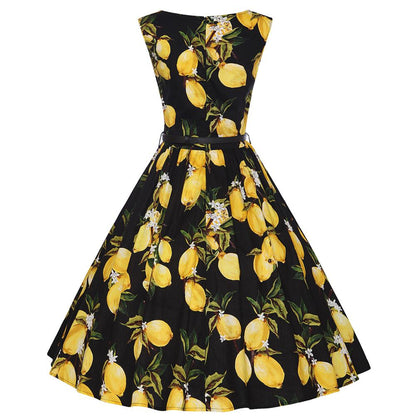 Vintage Kleid Queen Lemons (2 Farben)