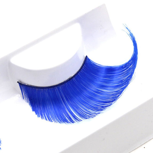 Künstliche Wimpern Drag Blue