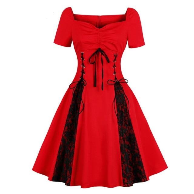 Vintage Kleid Queen Lolypop (2 Farben)