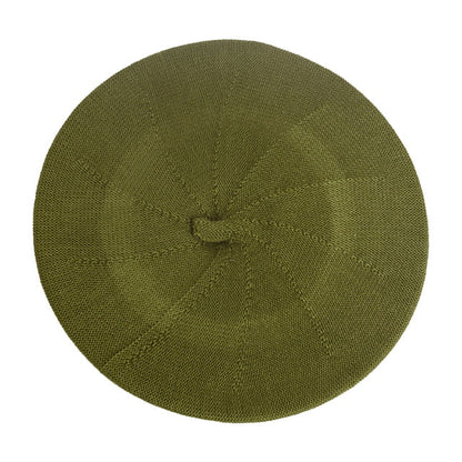 Baskenmütze Queen Monica (Armeegrün)