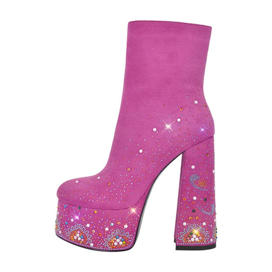 Stiefel Queen Wox (Rosa)