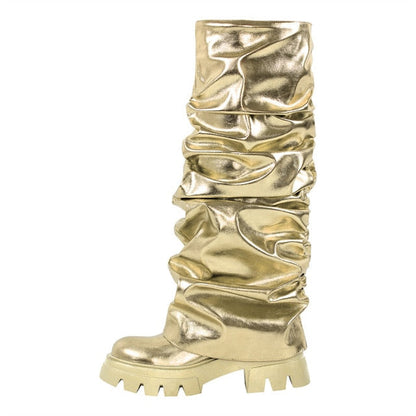 Stiefel Queen Monstra (Gold)