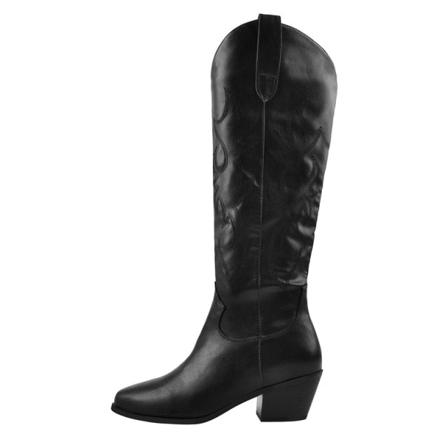 Stiefel Queen Agnes (Schwarz)